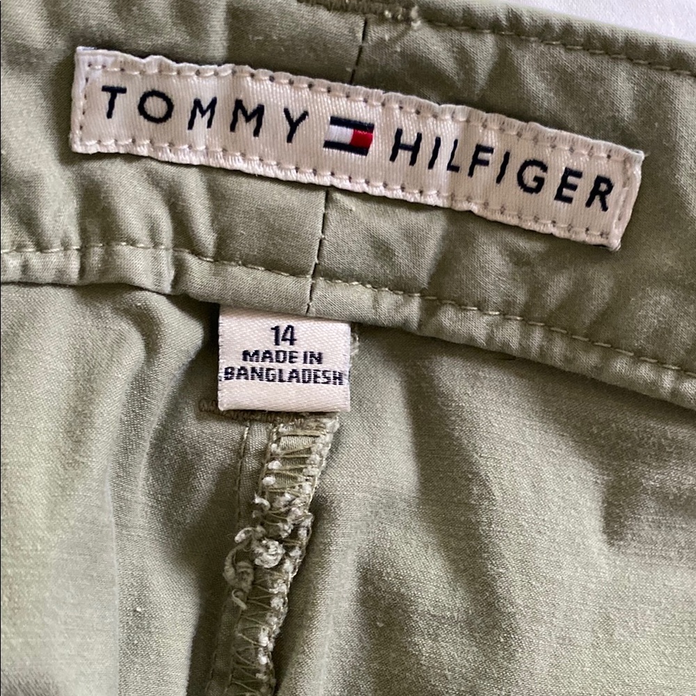Tommy Hilfiger Sage Green capris